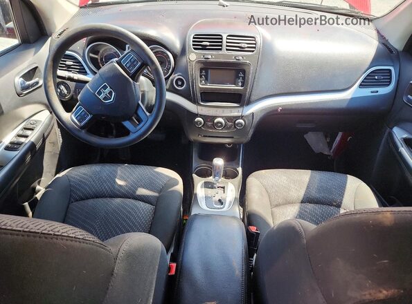 3C4PDCBG3JT503833 2018 DODGE JOURNEY Red Dashboard view