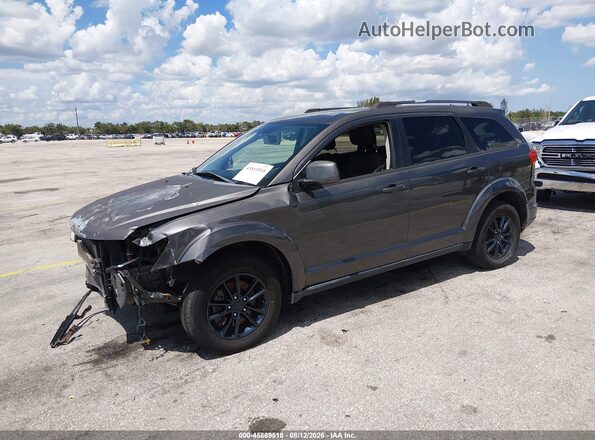 3C4PDCBG4GT206854 2016 DODGE JOURNEY Серый Передняя левая четверть