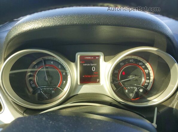 3C4PDCBG4JT511164 2018 DODGE JOURNEY Black Instrument cluster view