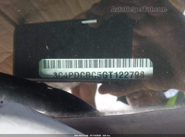 3C4PDCBG5GT122798 2016 DODGE JOURNEY Gray Engine compartment view