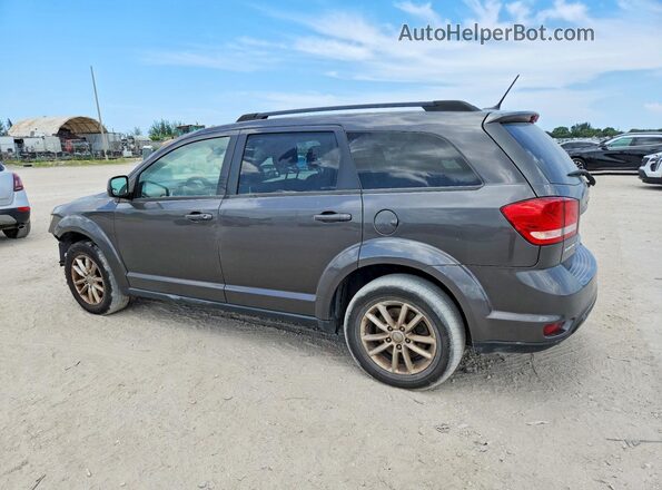 3C4PDCBG5GT145918 2016 DODGE JOURNEY Gray Задня ліва чверть