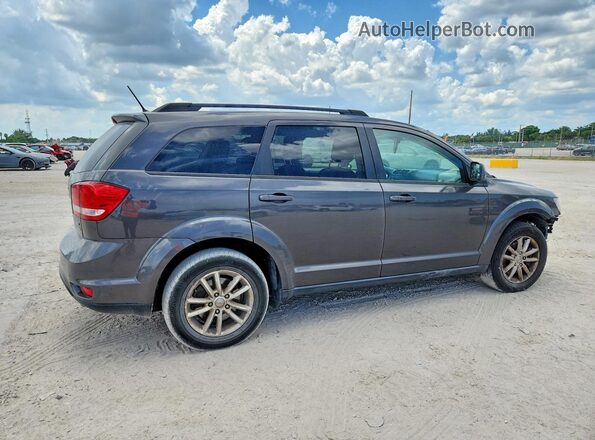 3C4PDCBG5GT145918 2016 DODGE JOURNEY Gray Задня права чверть