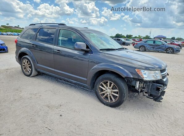 3C4PDCBG5GT145918 2016 DODGE JOURNEY Gray Передня права чверть