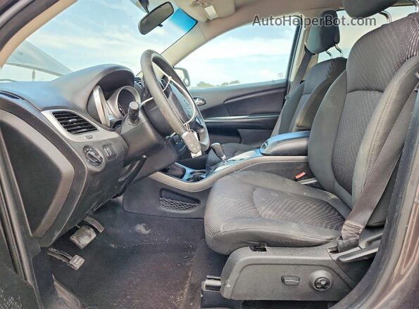 3C4PDCBG5GT145918 2016 DODGE JOURNEY Gray Вид салону спереду