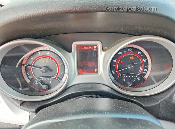 3C4PDCBG5GT145918 2016 DODGE JOURNEY Gray Вид щитка приладів