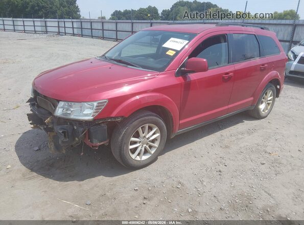 3C4PDCBG5GT171189 2016 DODGE JOURNEY Red Առջևի ձախ երեք քառորդ տեսարան