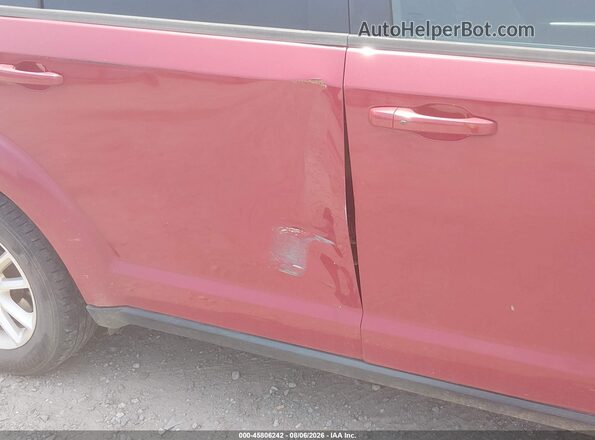 3C4PDCBG5GT171189 2016 DODGE JOURNEY Red Սալոնի հետևի տեսք