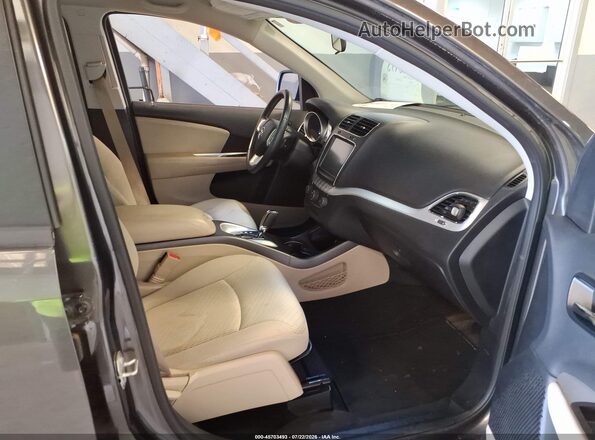 3C4PDCBG5JT439164 2018 DODGE JOURNEY Gray Vista interior delantera