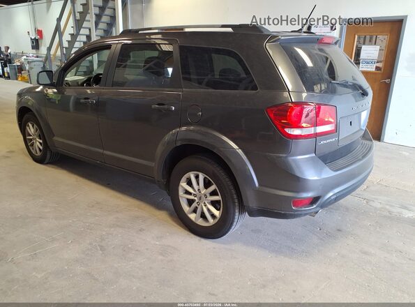 3C4PDCBG5JT439164 2018 DODGE JOURNEY Gray Trasero izquierdo