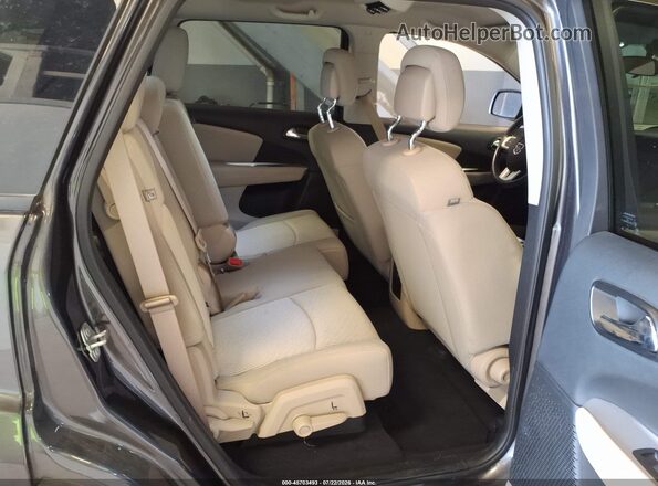 3C4PDCBG5JT439164 2018 DODGE JOURNEY Gray Vista de la etiqueta del VIN