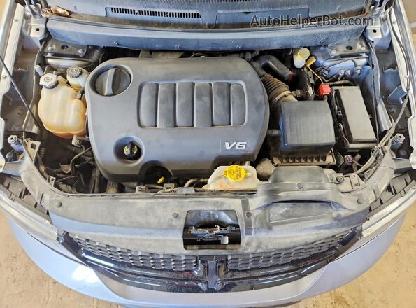 3C4PDCBG5JT522710 2018 DODGE JOURNEY Gray ძრავის განყოფილების ხედი