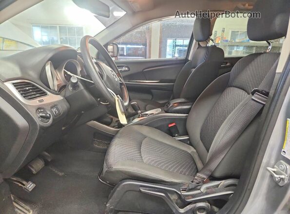3C4PDCBG5JT522710 2018 DODGE JOURNEY Gray წინა სალონის ხედი
