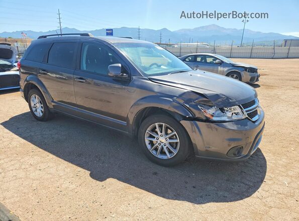 3C4PDCBG6GT126665 2016 DODGE JOURNEY Серый Передняя правая четверть