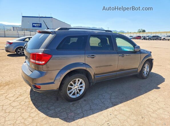 3C4PDCBG6GT126665 2016 DODGE JOURNEY Серый Задняя правая четверть