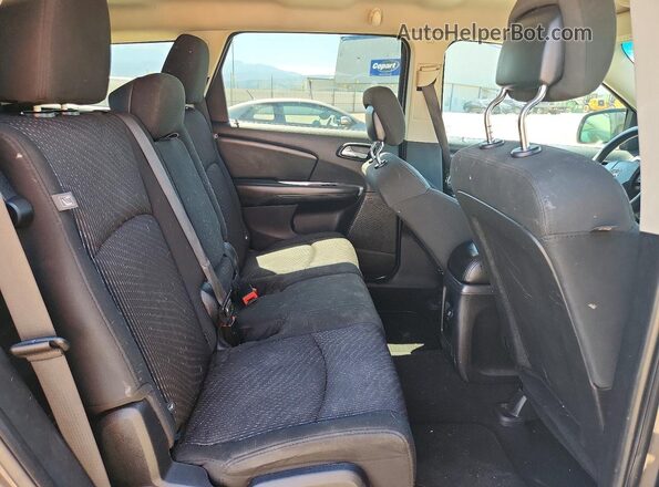 3C4PDCBG6GT126665 2016 DODGE JOURNEY Серый Вид задней части салона