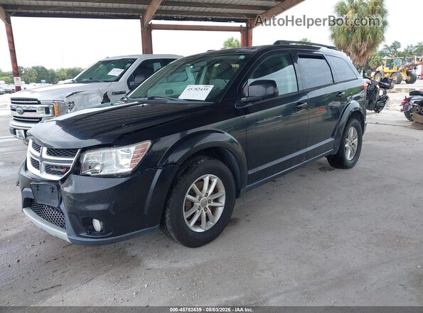 3C4PDCBG6GT157317 2016 DODGE JOURNEY Black Front left