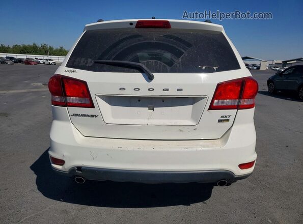 3C4PDCBG6GT223798 2016 DODGE JOURNEY Белый Вид сзади
