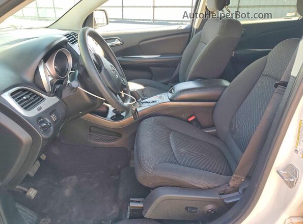 3C4PDCBG6GT223798 2016 DODGE JOURNEY Белый Вид салона спереди
