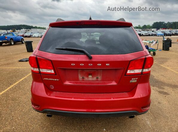 3C4PDCBG6GT223882 2016 DODGE JOURNEY Red Vista trasera