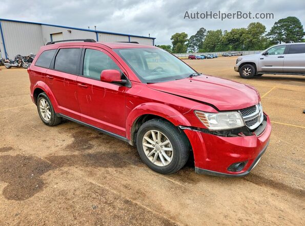 3C4PDCBG6GT223882 2016 DODGE JOURNEY Red Delantero derecho