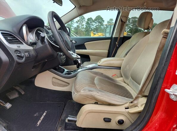 3C4PDCBG6GT223882 2016 DODGE JOURNEY Red Vista interior delantera