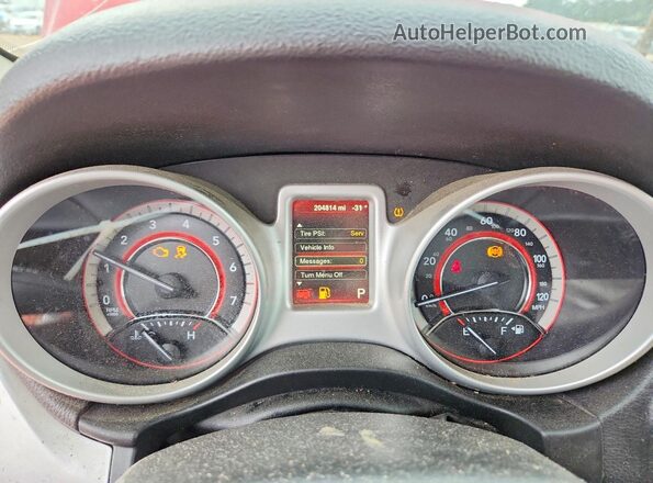 3C4PDCBG6GT223882 2016 DODGE JOURNEY Red Vista del cuadro de instrumentos