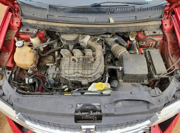 3C4PDCBG6GT223882 2016 DODGE JOURNEY Red Vista del compartimento del motor