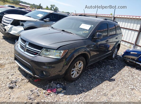 3C4PDCBG6HT571280 2017 DODGE JOURNEY Gray წინა მარცხენა ხედი სამი მეოთხედიდან