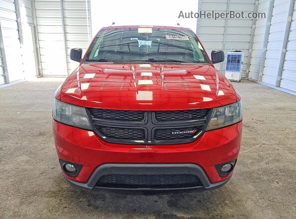 3C4PDCBG6JT514373 2018 DODGE JOURNEY Red Vista frontal