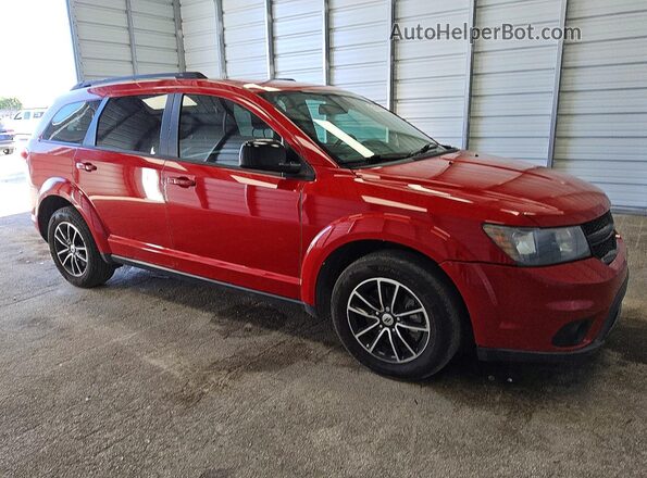 3C4PDCBG6JT514373 2018 DODGE JOURNEY Red Delantero derecho