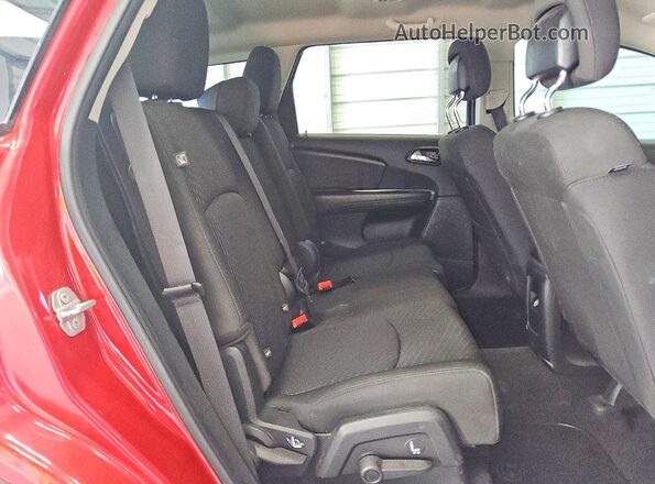3C4PDCBG6JT514373 2018 DODGE JOURNEY Red Vista interior trasera