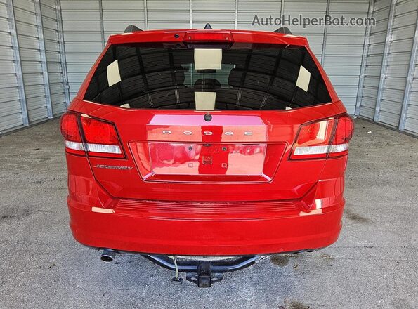 3C4PDCBG6JT514373 2018 DODGE JOURNEY Red 