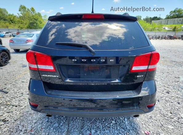 3C4PDCBG7HT554780 2017 DODGE JOURNEY Black Vista trasera