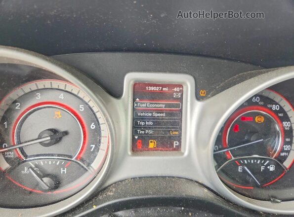 3C4PDCBG7HT589223 2017 DODGE JOURNEY Silver Vista del cuadro de instrumentos