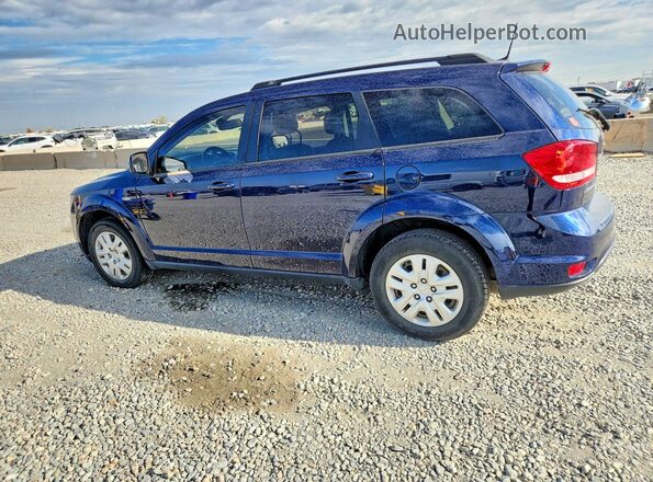 3C4PDCBG7JT526256 2018 DODGE JOURNEY Blue Rear left