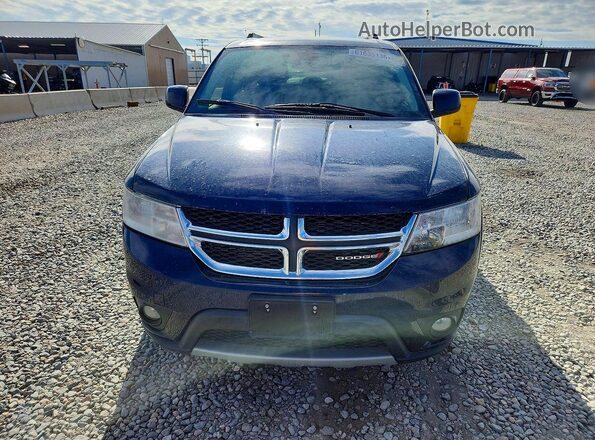 3C4PDCBG7JT526256 2018 DODGE JOURNEY Blue Front view