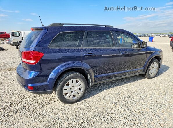 3C4PDCBG7JT526256 2018 DODGE JOURNEY Blue Rear right