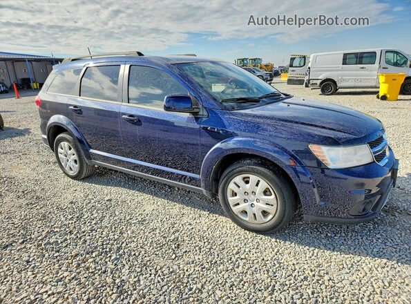 3C4PDCBG7JT526256 2018 DODGE JOURNEY Blue Front right