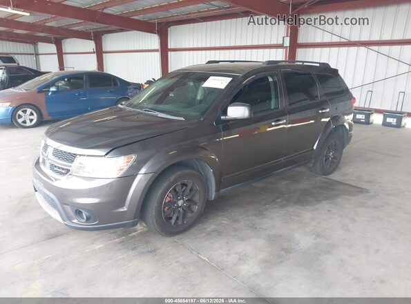 3C4PDCBG8GT102366 2016 DODGE JOURNEY Black Przód lewy