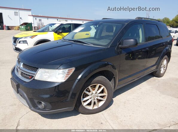 3C4PDCBG8HT537485 2017 DODGE JOURNEY Black Przód lewy