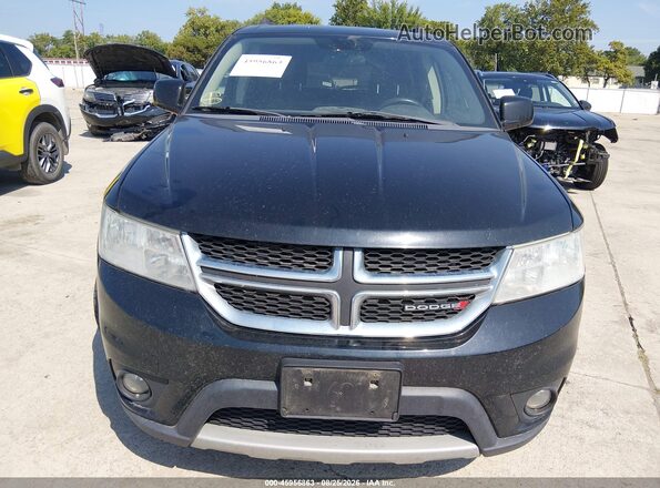3C4PDCBG8HT537485 2017 DODGE JOURNEY Black Widok z przodu