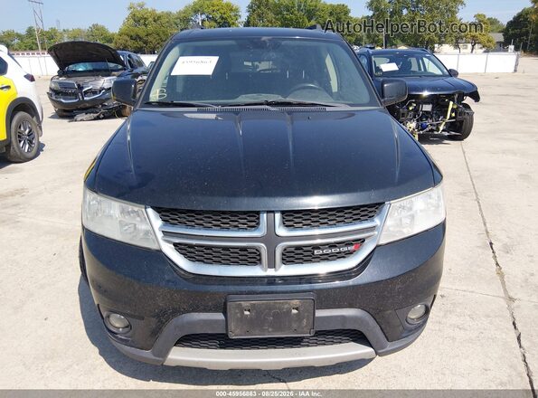 3C4PDCBG8HT537485 2017 DODGE JOURNEY Black Widok zestawu wskaźników