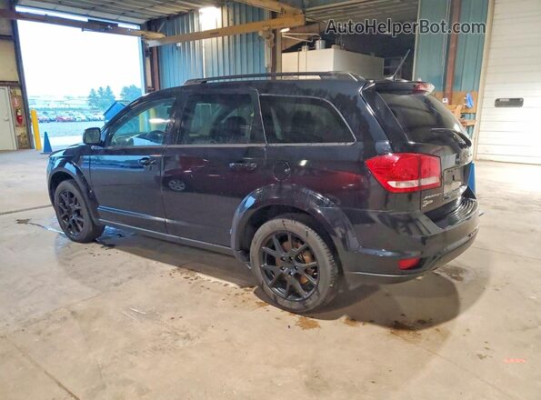 3C4PDCBG8HT581857 2017 DODGE JOURNEY Black Հետևի ձախ