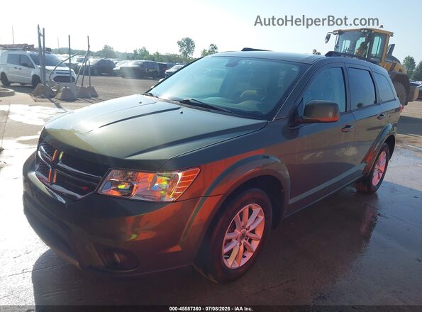 3C4PDCBG8JT525407 2018 DODGE JOURNEY Серый Передняя левая четверть