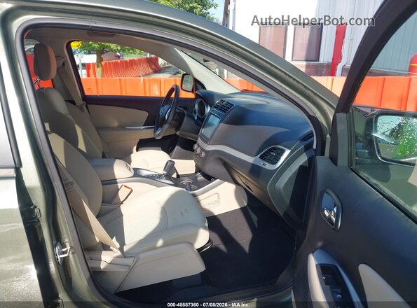 3C4PDCBG8JT525407 2018 DODGE JOURNEY Серый Вид салона спереди
