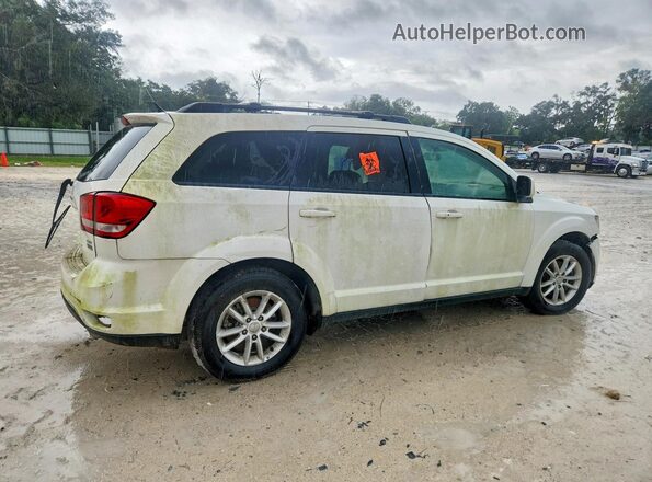 3C4PDCBG9GT181482 2016 DODGE JOURNEY White Задня права чверть