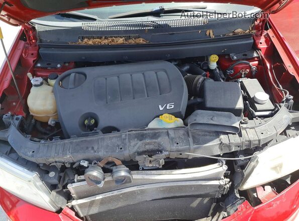 3C4PDCBGXGT218748 2016 DODGE JOURNEY Red Widok komory silnika