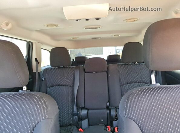 3C4PDCBGXGT218748 2016 DODGE JOURNEY Red Widok tylnych siedzeń