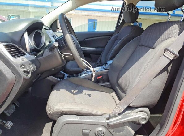 3C4PDCBGXGT218748 2016 DODGE JOURNEY Red Widok wnętrza z przodu
