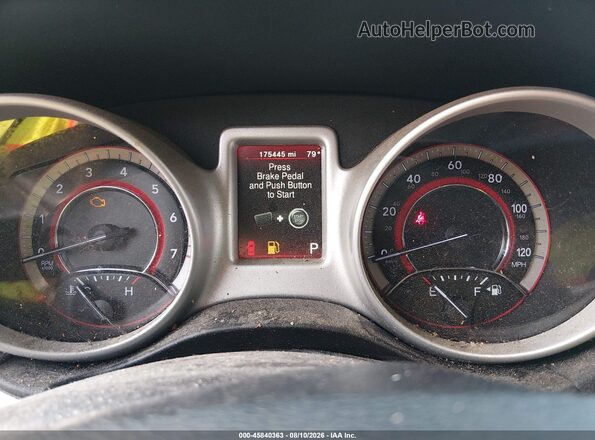 3C4PDCBGXHT511258 2017 DODGE JOURNEY Gray Вид задніх сидінь